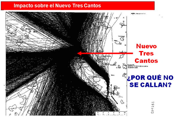 Explicaci�n del impacto del aeropuerto de Madrid-Barajas sobre Tres Cantos (Madrid) (imagen 3 de 9)